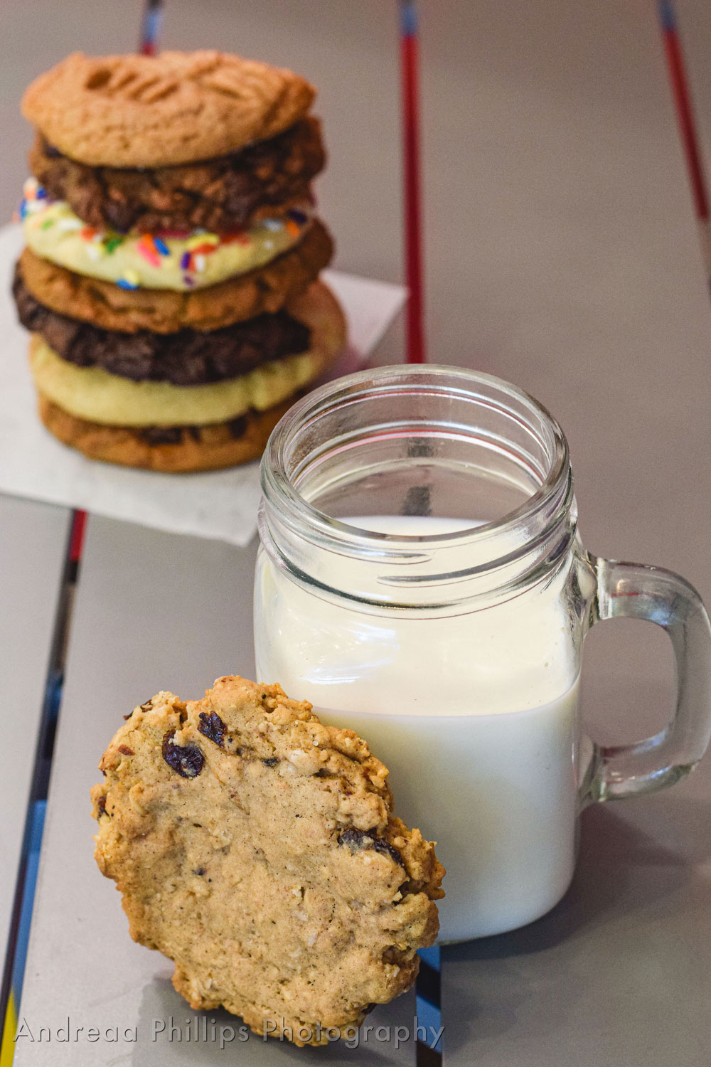 Cookies and milk