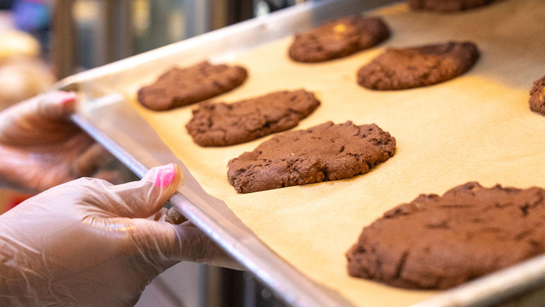 one dozen assorted cookies