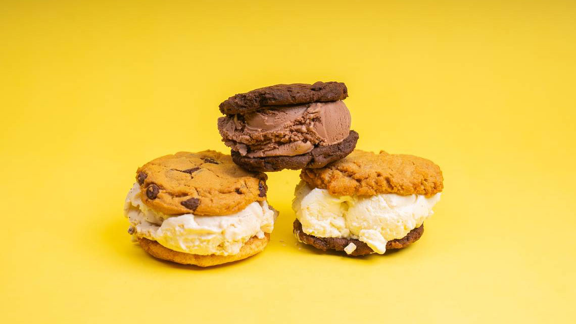 one dozen assorted cookies